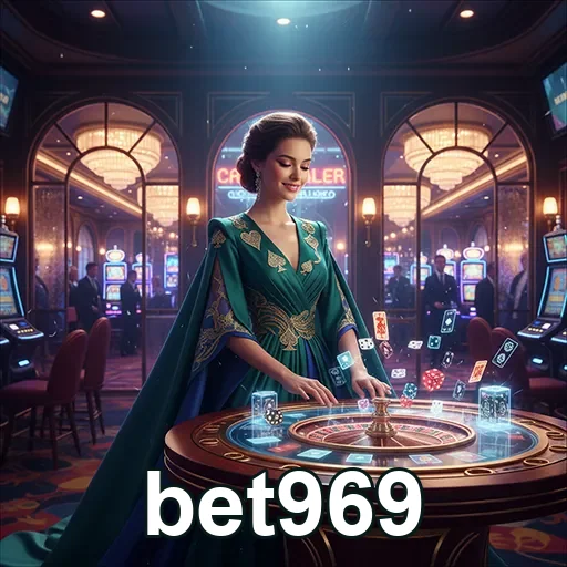 Jogador feliz utilizando o bet969 em um celular